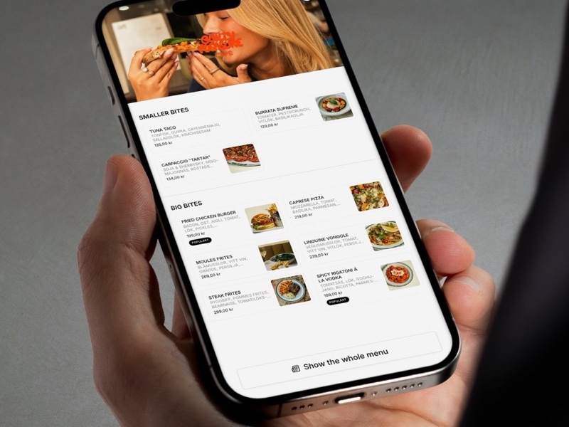 QR ordering